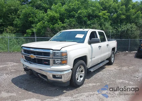 2014 Chevrolet Silverado 1500 2Lt из США, поврежденный, VIN 3GCUKREC6EG465632